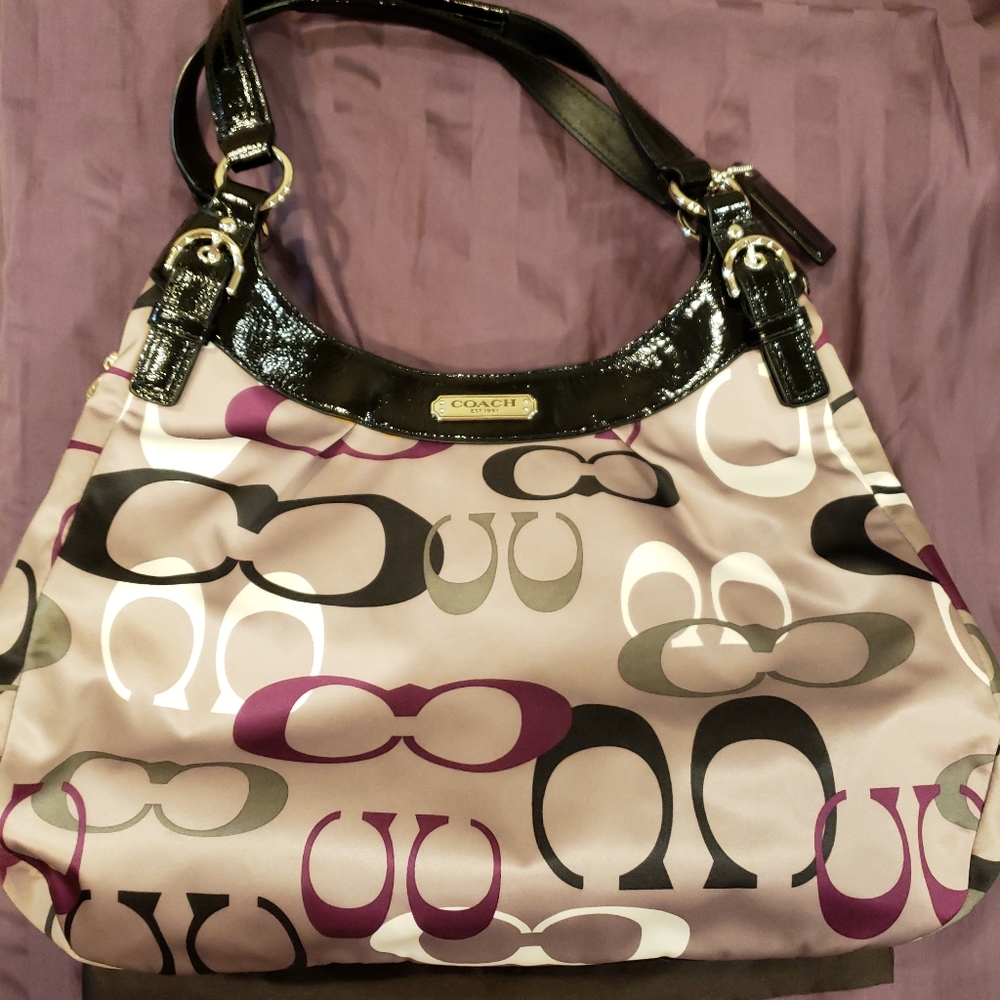 Coach large shoulder bag